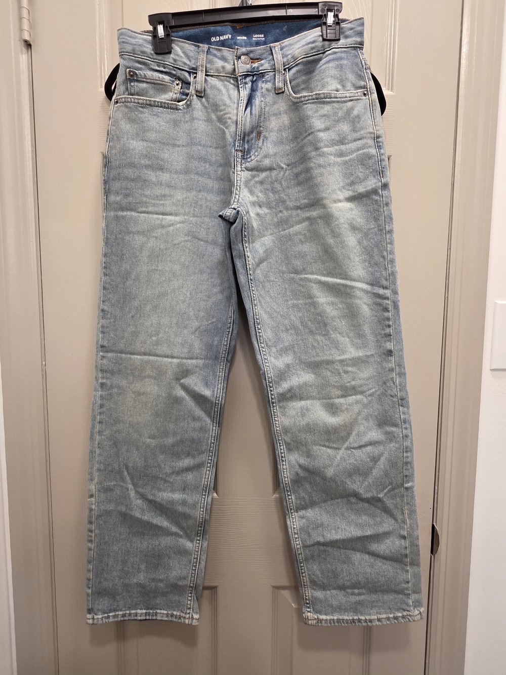 Old Navy Men’s Light Wash Straight Jeans